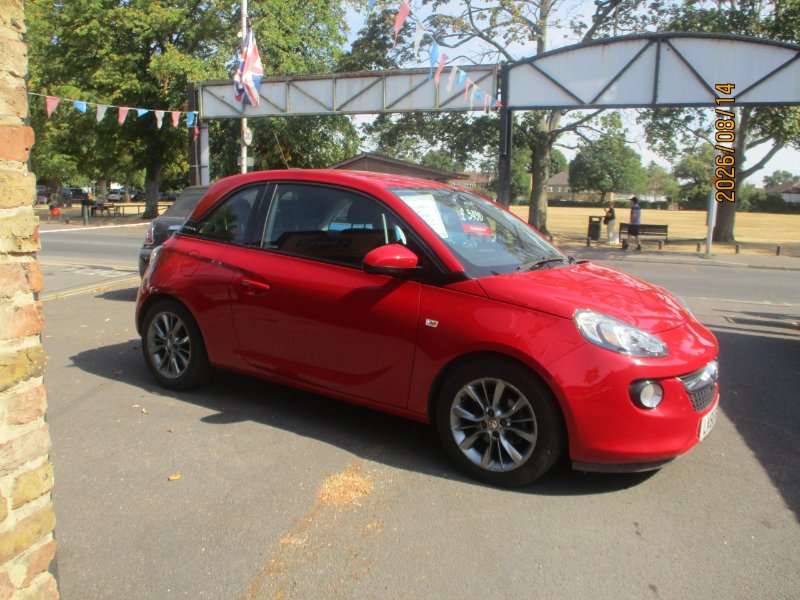 Red 2016 Vauxhall Adam 1.2i JAM Hatchback 3dr Petrol Manual Euro 6 70 ps in Uxbridge
