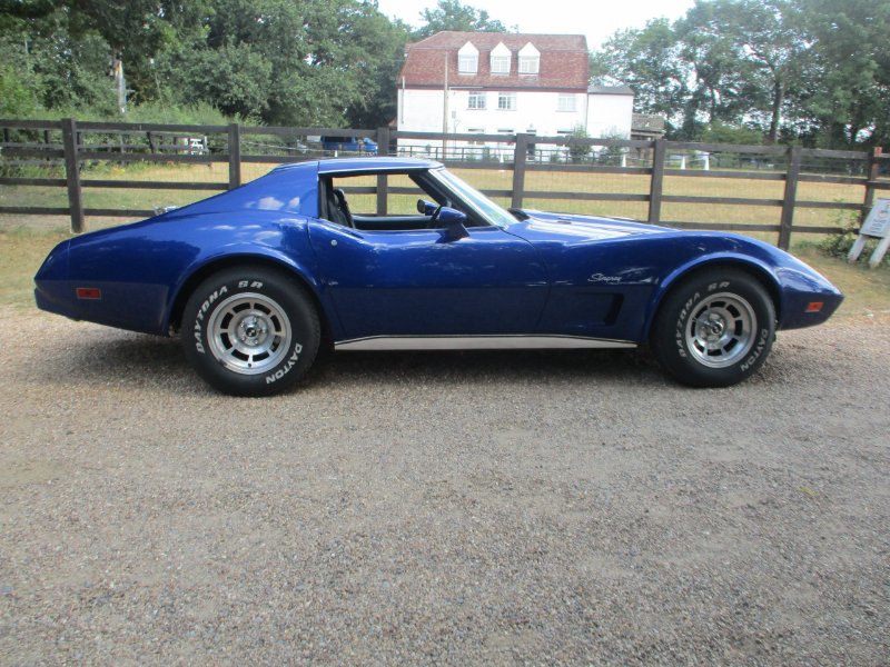 Blue 1974 Chevrolet Corvette Stingray 454 in Uxbridge